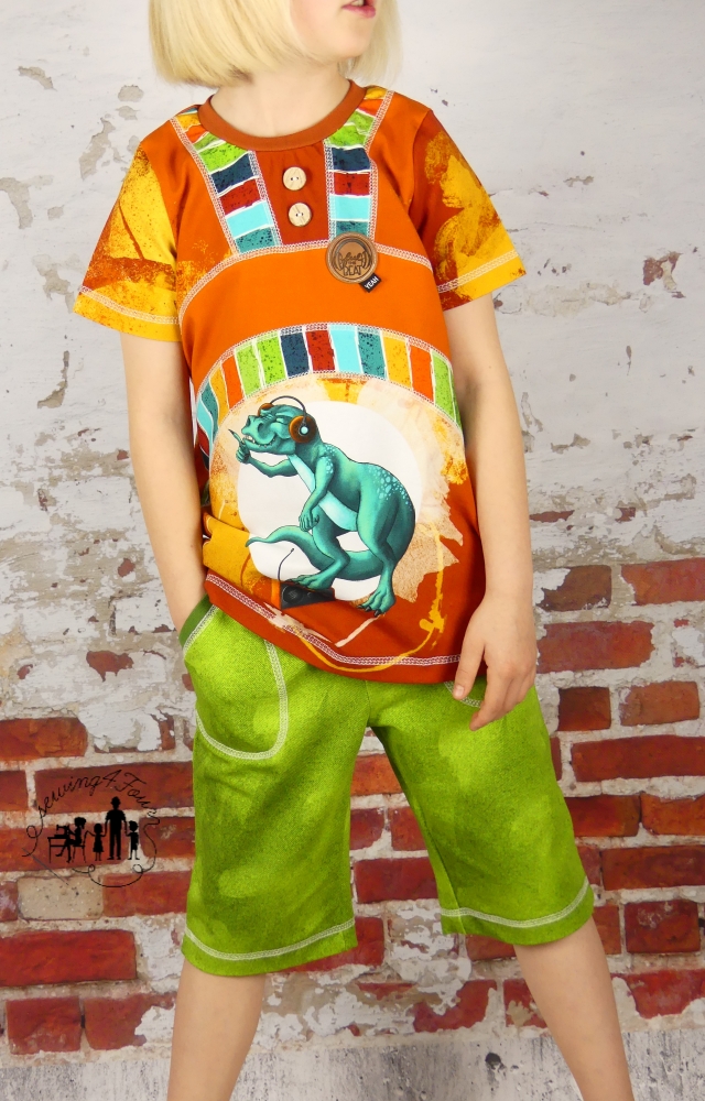 Bild 1 von El Verano - Kombi E-Book T-Shirt und kurze Hose in 2 Längen Gr. 80 - 158