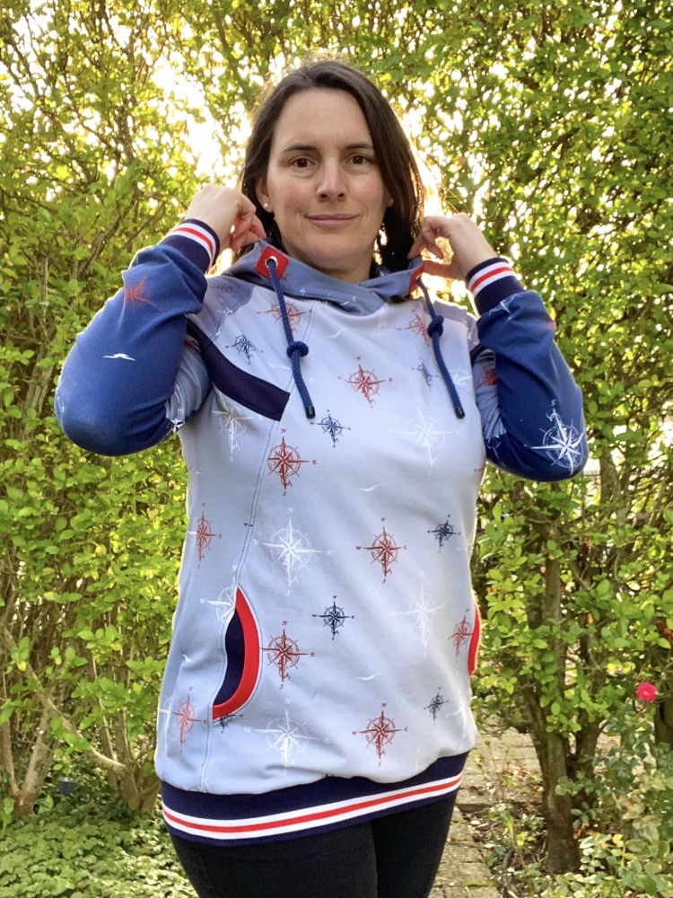 Bild 1 von Con Estilo Señora - Raglan Hoodie / Longsleeve / T-Shirt Gr. 34 - 52