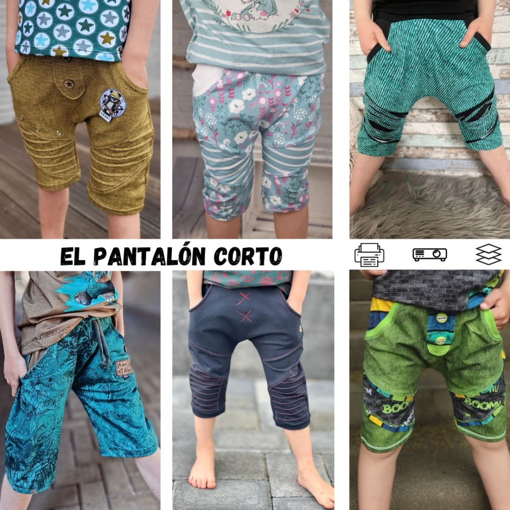 Bild 1 von El Pantalón Corto - kurze Hose in 2 Weiten und 3 Längen Gr. 74 - 158