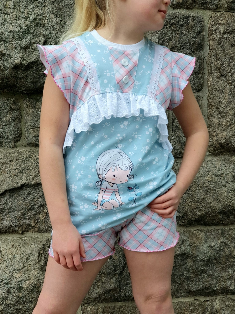Bild 1 von El Verano - Kombi E-Book T-Shirt und kurze Hose in 2 Längen Gr. 80 - 158