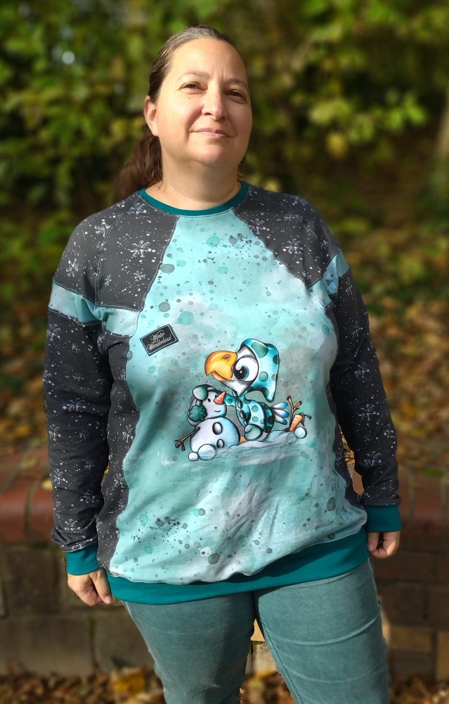 Bild 1 von Con Estilo Señora - Raglan Hoodie / Longsleeve / T-Shirt Gr. 34 - 52