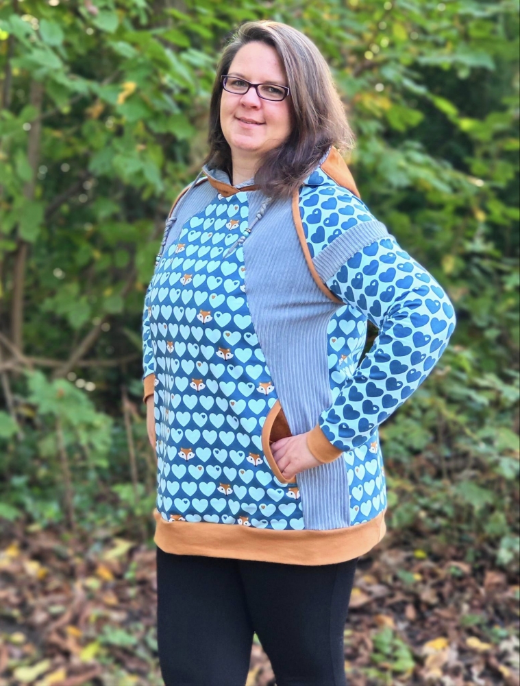 Bild 1 von Con Estilo Señora - Raglan Hoodie / Longsleeve / T-Shirt Gr. 34 - 52