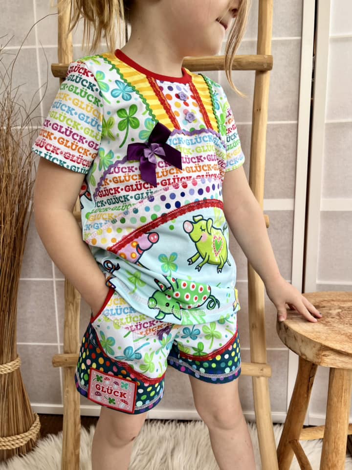Bild 1 von El Verano - Kombi E-Book T-Shirt und kurze Hose in 2 Längen Gr. 80 - 158