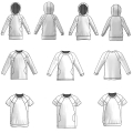 Bild 2 von Con Estilo - Raglan Hoodie / Longsleeve / T-Shirt Gr. 80 - 158