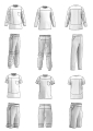 Bild 2 von El Manitas - Kombi E-Book Longsleeve/T-Shirt, lange Hose und Hose in Bermuda Länge Gr. 80 - 158